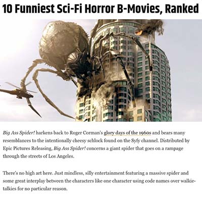 10 Funniest Sci-Fi Horror B-Movies, Ranked